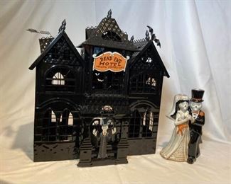 Yankee Candle Boney Bunch Dead End Hotel and Candlestick