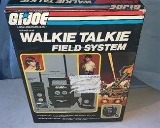 GI Joe Walkie Talkie Field System $45.00