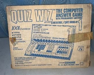 Quiz Wiz The Computer Answer Game $12.00