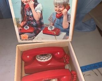 Dial Desk Phone Set Sears $25.00