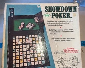 Showdown Poker by Lowe $8.00