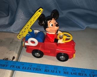 Mickey Mouse Fire Truck $8.00 (Per the family's request this item is not half price)