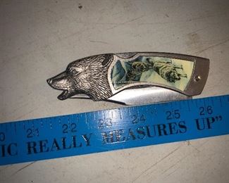 Wolf Pocket Knife $5.00