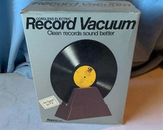 Record Vacuum $14.00