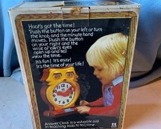 Tomy Answer Clock $15.00 (Per the family's request this item is not half price)