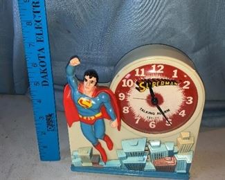 Superman Janex Talking Alarm $100.00