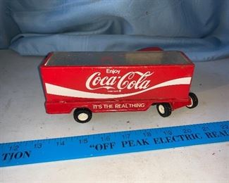 Coke Truck Buddy L With Bottles $20.00