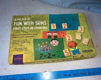 Sear's Fun with Sums $6.00