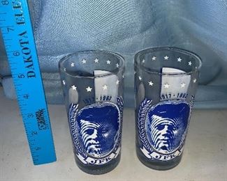 JFK Glass Both $12.00