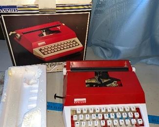 Marx Montgomery Wards Typewriter $35.00