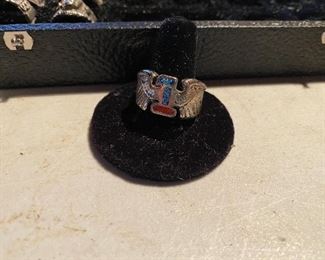 Unmarked Eagle Ring $8.00