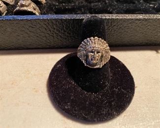 Sterling Indian Ring $12.00