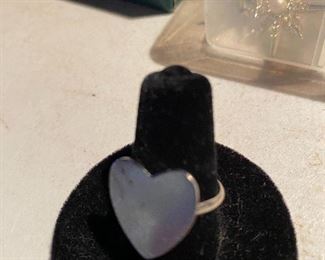 Unmarked Adjustable Heart Ring $3.00