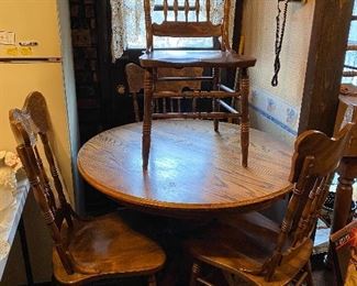 Kitchen Table and Chairs $150.00