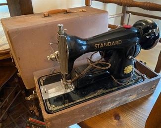 Deluxe Standard Sewing Machine with Case $25.00
