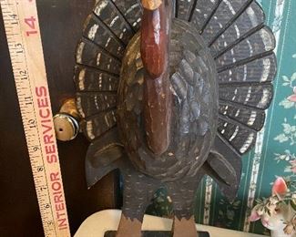 Large Wood Turkey $12.00