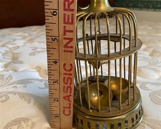 Metal Bird Cage with Bird $15.00