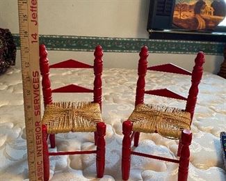 2 Doll Chairs $6.00