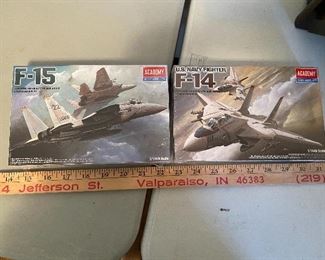 Both Models Sealed Academy F-15 and F-14 $10.00