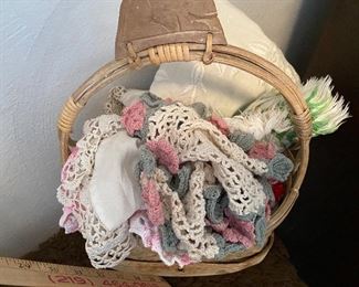 All Doilies in Basket $8.00
