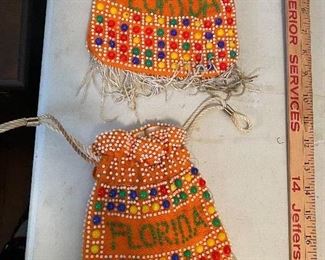 Two Beaded Kids Florida Purses $10.00 for both 