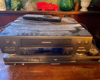 VHS and DVD Players $20.00 for both