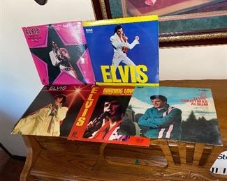 5 Elvis Records $15.00