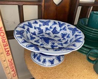 Butterfly Footed Bowl $8.00
