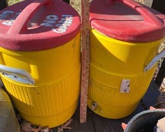 Both Large Drink Coolers $30.00