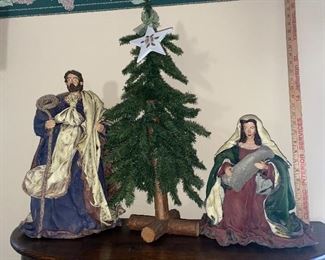 Nativity with Tree $14.00