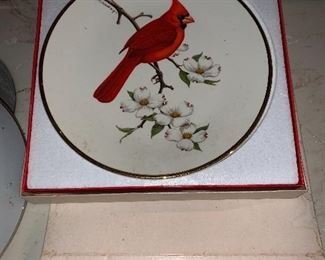 Cardinal Plate $4.00