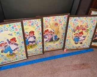 All Raggedy Ann and Andy Art $50.00 