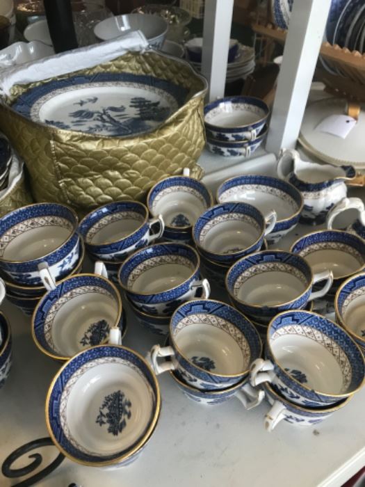 Vintage English Blue Willow