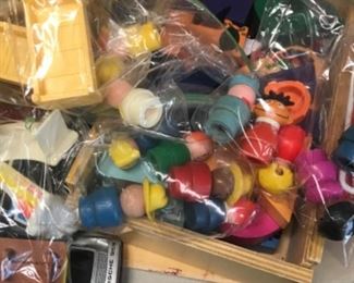 Vintage Fisher Price people and accessories 