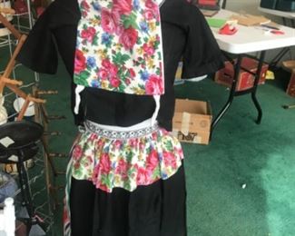 Girls Dutch Costume from the Netherlands. Size small