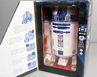 Disney Hasbro Star Wars Smart App Enabled R2-D2 Remote Control Robot Rc, In Box
