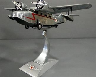 Ertl Diecast Texaco Grumann G-21-A Amphibian, Qty 2, 1 Brushed Metal Edition