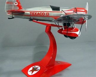 Ertl Diecast 1:30 Scale Wings Of Texaco 1930 Travel Air Model R "Mystery Ship", Special Brushed Metal Edition