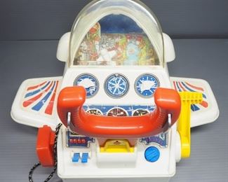 Fisher-Price 1988 Fun Flyer Motorized Airplane,Unknown Working Order, In Box