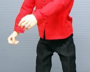 Gemmy Dean Martin Collector's Edition Animated Figure, In Original Box And Talking Elvis Presley Doll, Needs New Battery