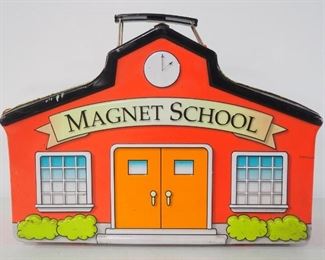 Toy Collection, Includes Magnet School Magnetic Letters With Word Cards, Standing Abacus, Wood Graduated Weight Set, And More