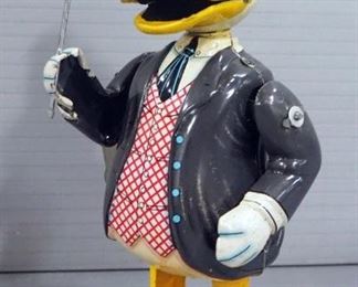 Marx And Linemar Tin Toys, Includes Disney Character Car, Popeye Jigger (Missing Pole), Walking Professor Von Drake, Windup Goofy Tricycle, And More