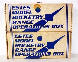 Estes Flying Model Rocketry Starter Kit, Qty 2, Unknown Completion, With Some Paperwork