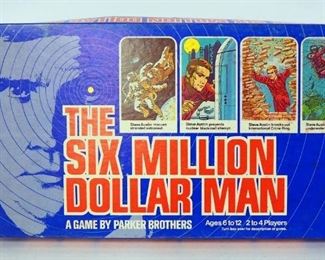 Board Game Collection, Includes Enemy Agent, Photo Finish, The Six Million Dollar Man, And More, Total Qty 5, Unknown Completion