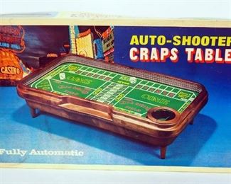 Casino Style Table Top Games, Includes Rolomatic Bingo, Auto-Shooter Craps Table And Hoyle Deluxe Casino Kit, Unknown Completion