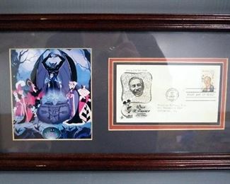 Walt Disney First Day Cover Stamp Postmarked Marceline, MO 1968 And Walt Disney Marceline Post Office Dedication, 2004 Envelope