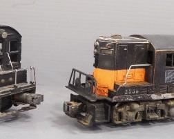 Lionel Milwuakee Road Engine 2338 And Lionel Santa Fe Engine 623