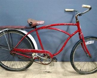 Schwinn 1963 American Chicago 26" Bicycle, Front Tire Is Smaller