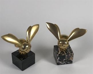 11.  Vintage Solid Brass G. Lachaise Bee Sculptures for Alva Replicas, Philadelphia Museum of Art.  4" x 3.5" x 3"   $250.00  (Bee on Right Available, Solid Black Base Sold)