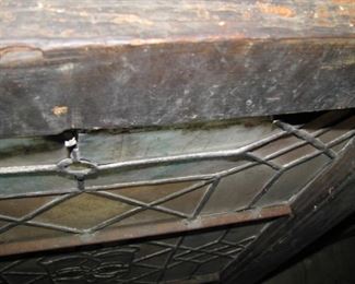 Damage to first window